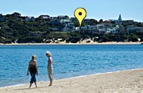 Location of Kabeljou Holiday Flat