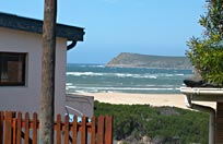 View of sea from Kabeljou Flat